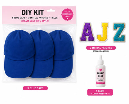 DIY Cap Making Kit for Kids - set of 3 | Birthday Return Gift | Personalised Kit