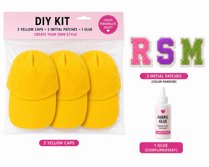 DIY Cap Making Kit for Kids - set of 3 | Birthday Return Gift | Personalised Kit