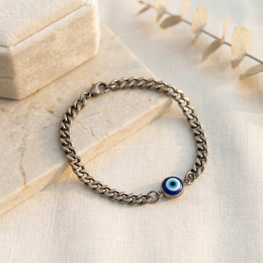 HOK Evil Eye Chain Bracelet