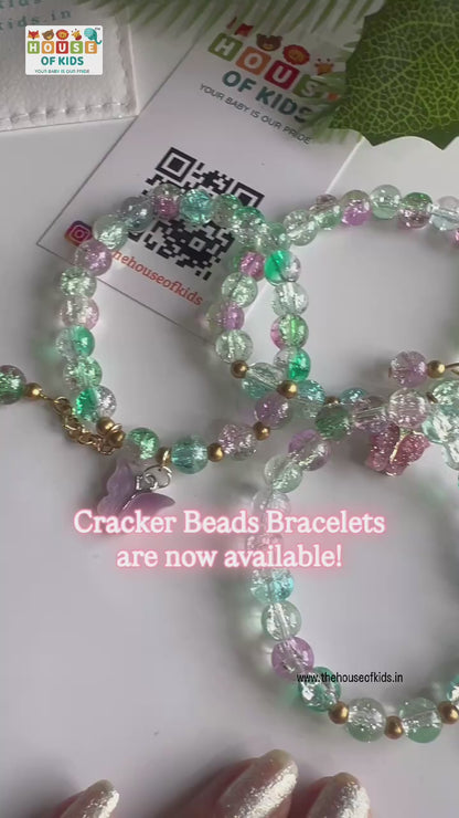 Cracker Beads Bracelet with latkan