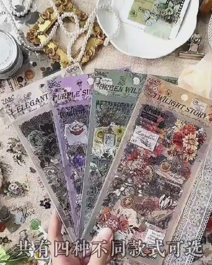 HOK Vintage Pet Kawaii Stickers
