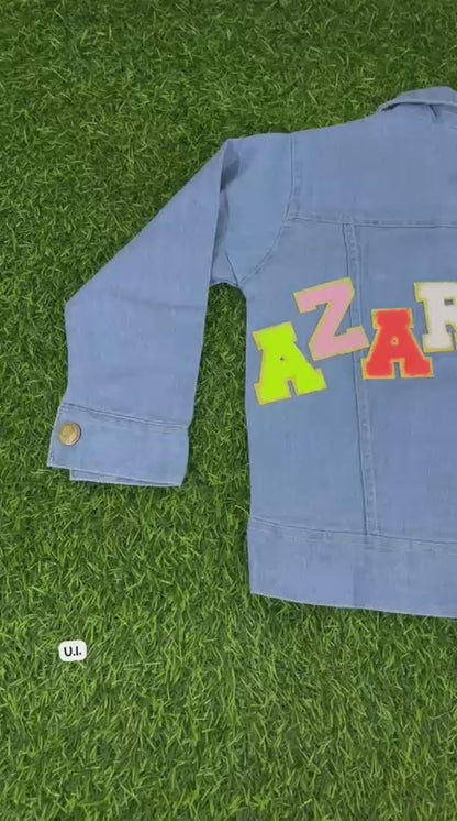 HOK Personalized Denim Jacket for Kids & Adults