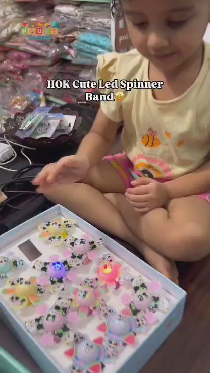 HOK Unicorn/Panda LED Slap Band with Spinner