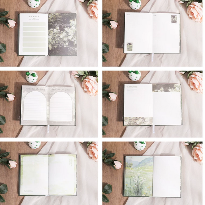 HOK Quiet Garden Journaling Notebook Diary