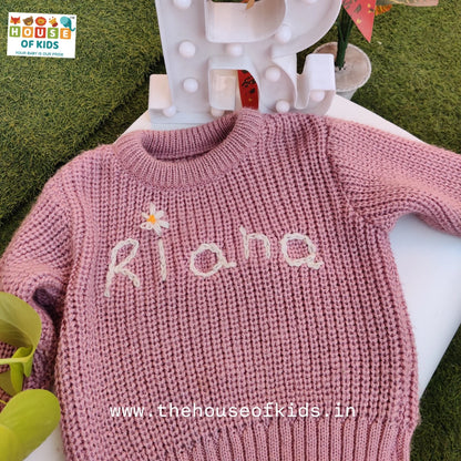 HOK Personalised Baby Sweater